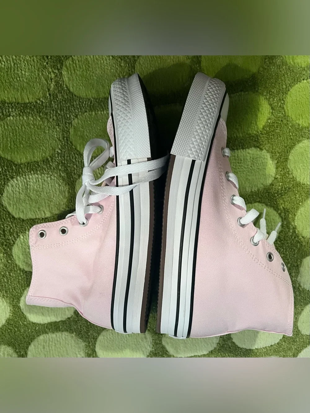 7 Converse Chuck Taylor All Star Pale Pink High-Top Canvas Sneakers shoes NEW - Picture 4 of 12
